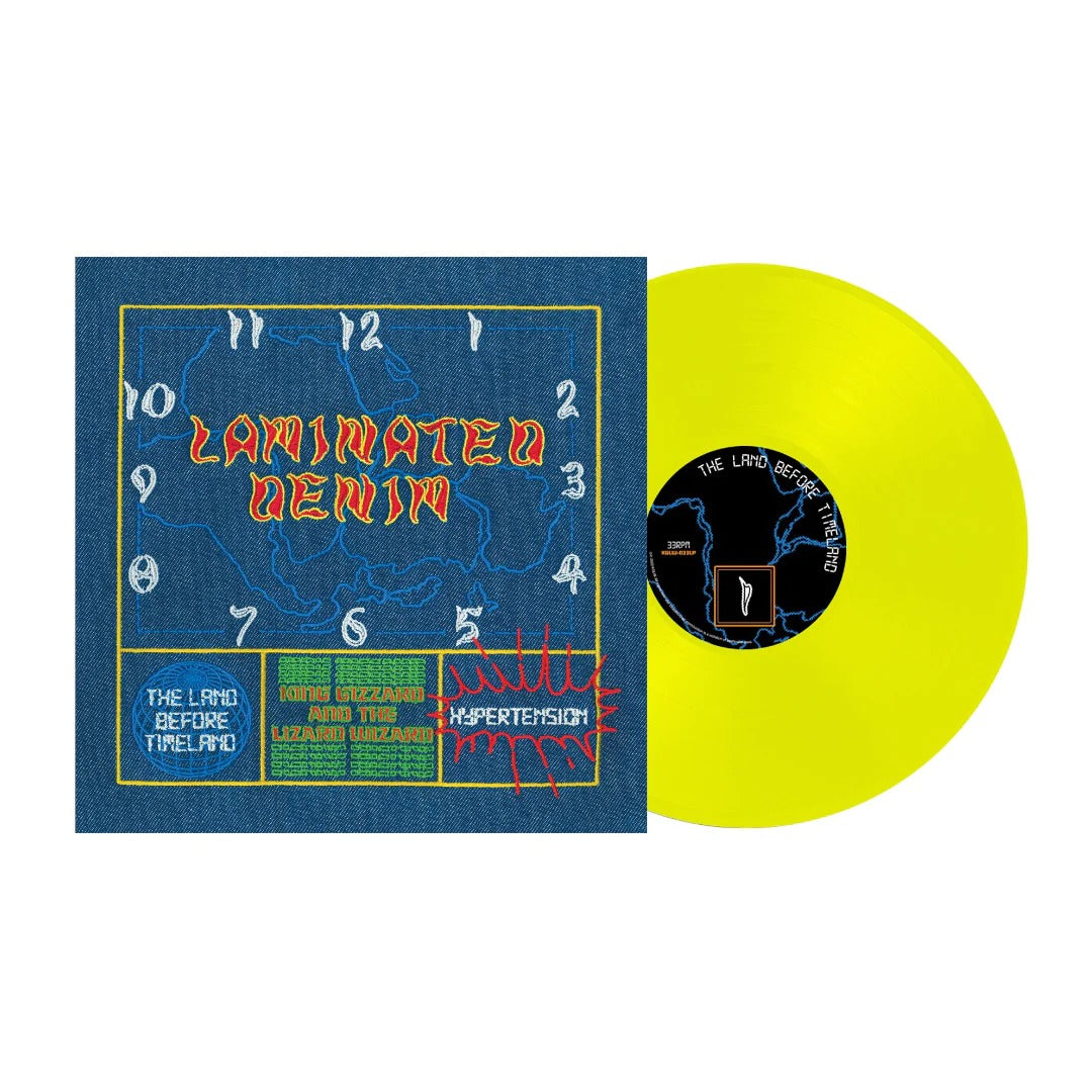 King Gizzard & The Lizard Wizard - Laminated Denim LP (Indie Exclusive Lemon Sun Vinyl) ( VINYL )
