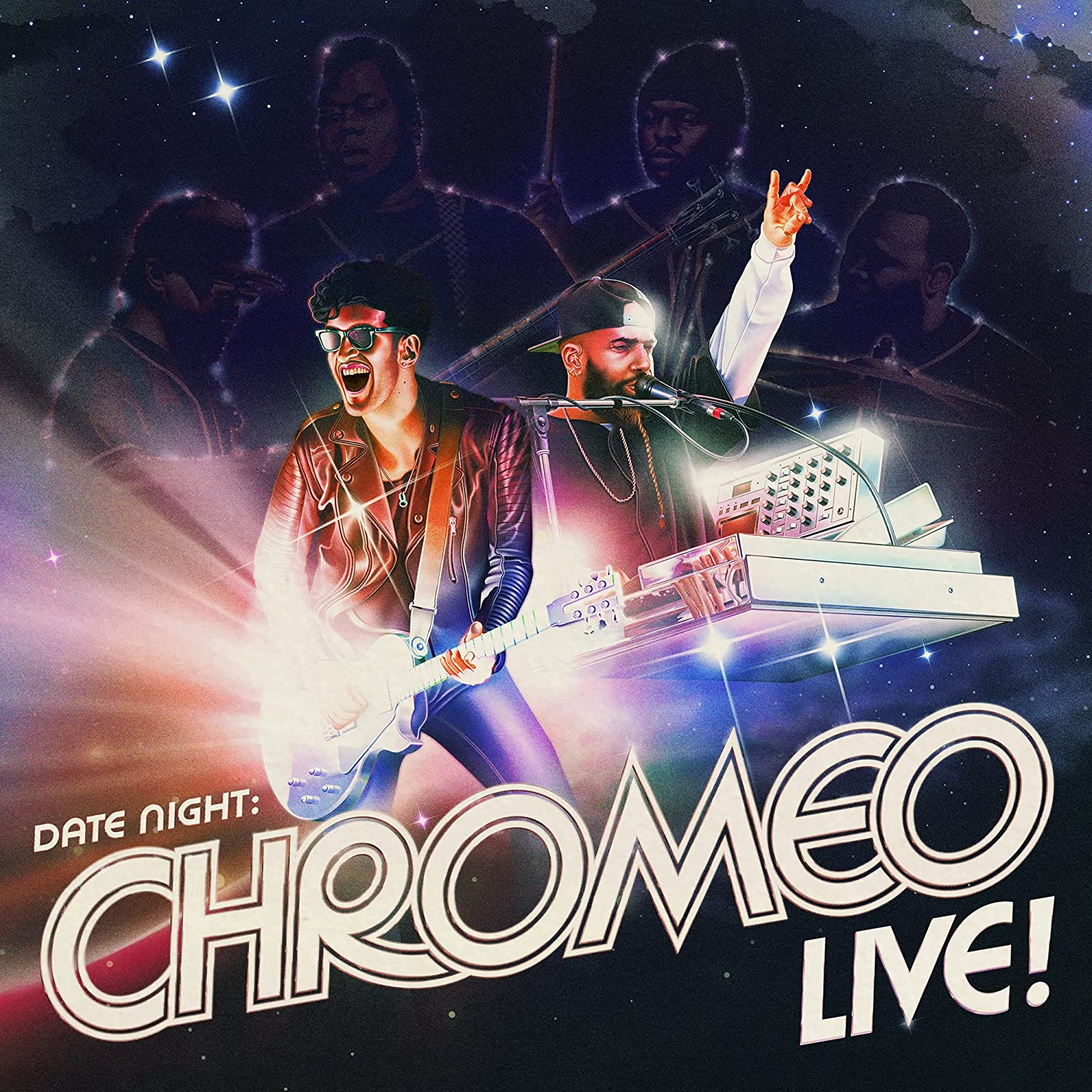Chromeo – Date Night: Chromeo Live! 3LP (Blue Vinyl, 140g, Tri-fold Sleeve) ( VINYL )