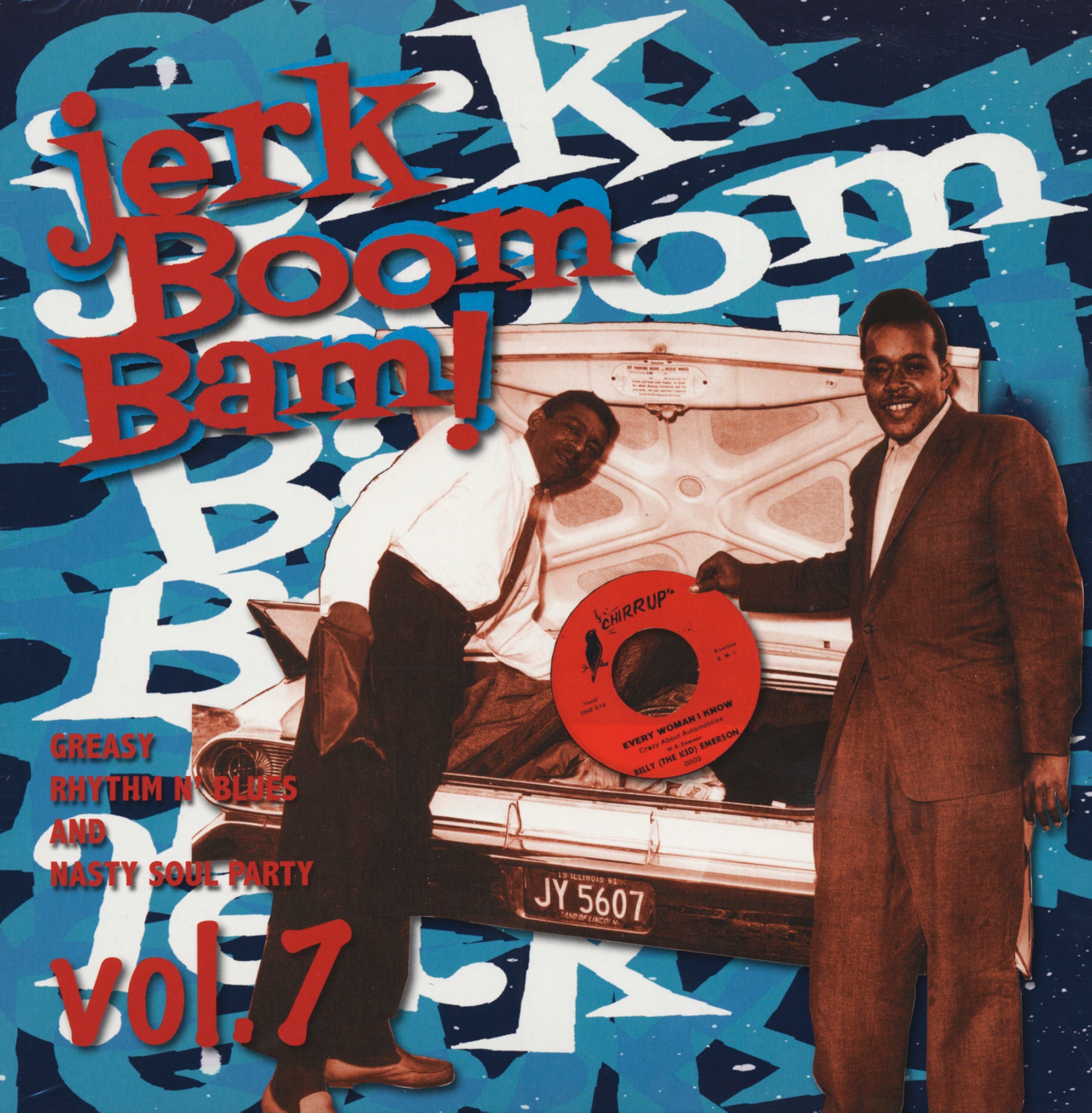 Jerk Boom Bam - Vol. 7 LP ( VINYL )