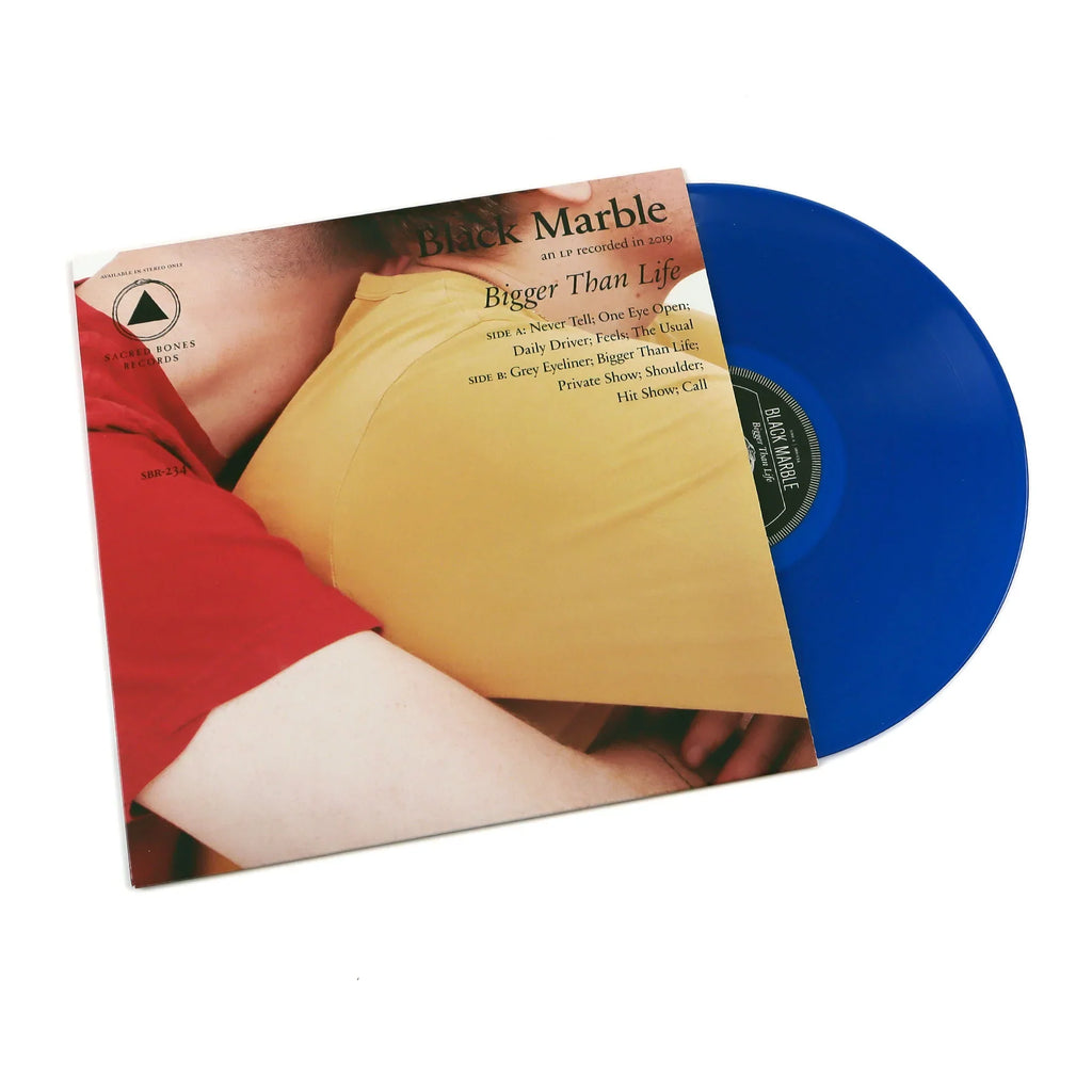Black Marble - Bigger Than Life LP (Blue Vinyl) ( VINYL )