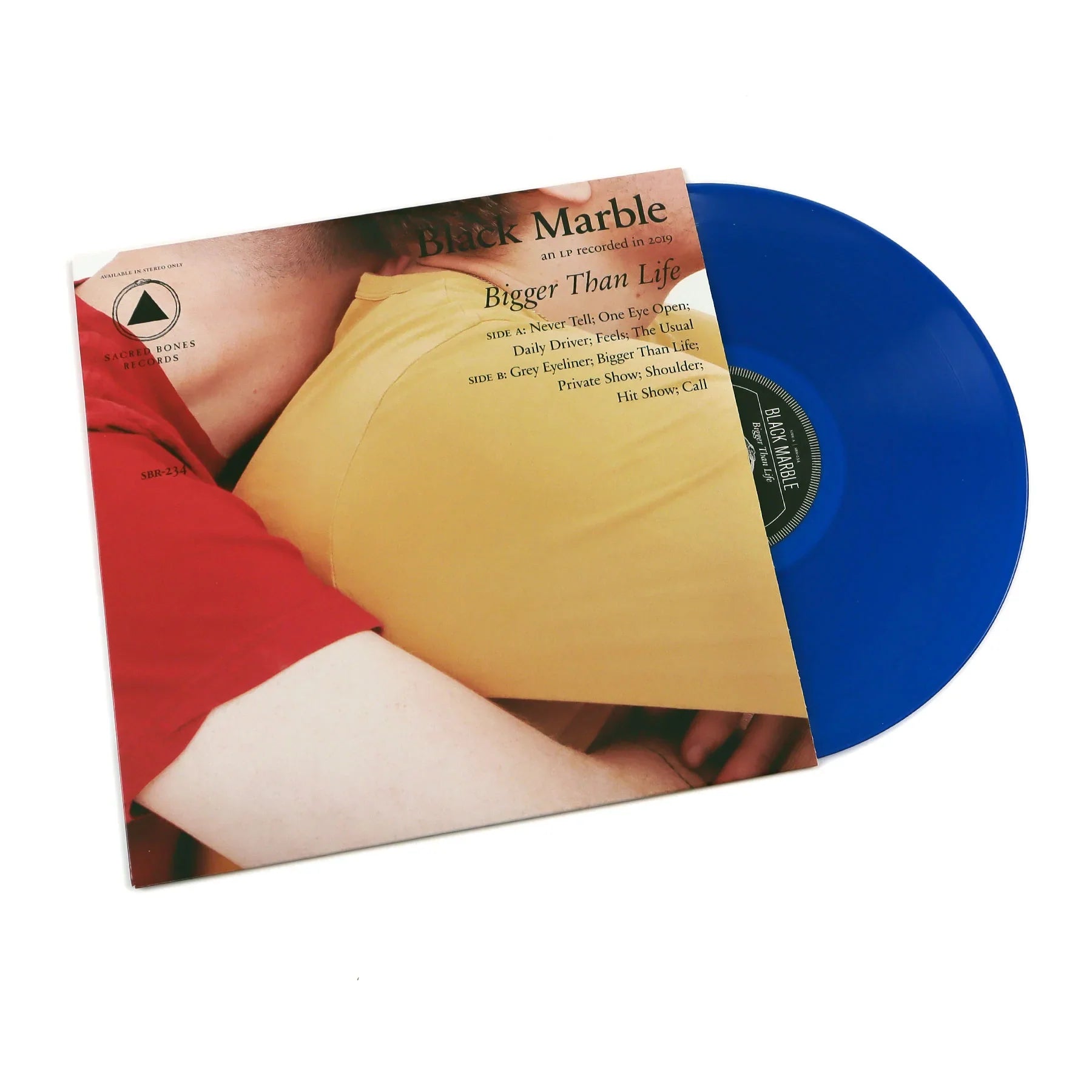 Black Marble - Bigger Than Life LP (Blue Vinyl) ( VINYL )