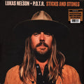 Lukas Nelson & Promise of the Real  - Sticks And Stones LP (Indie Exclusive, Colored Vinyl, Clear Blue & White) ( VINYL )