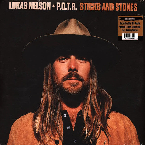 Lukas Nelson & Promise of the Real  - Sticks And Stones LP (Indie Exclusive, Colored Vinyl, Clear Blue & White) ( VINYL )