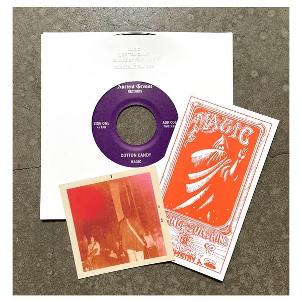 Magic - Cotton Candy b/w Make Up Your Mind 7" (Limited to 500, Black Edition) ( VINYL )
