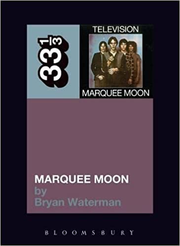 33 1/3 Book - Television - Marquee Moon ( VINYL )