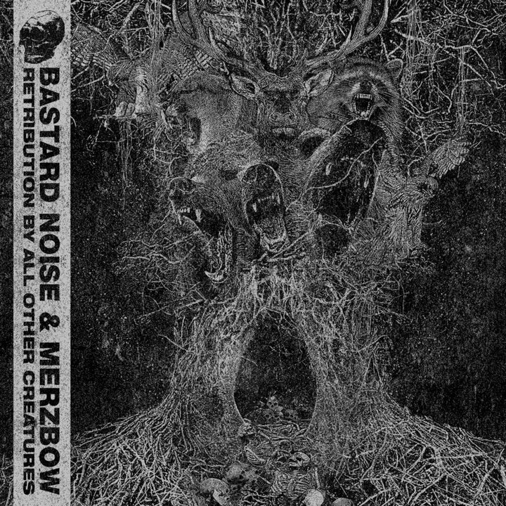 Bastard Noise & Merzbow – Retribution By All Other Creatures 2LP (Silver Vinyl, Gatefold) ( VINYL )