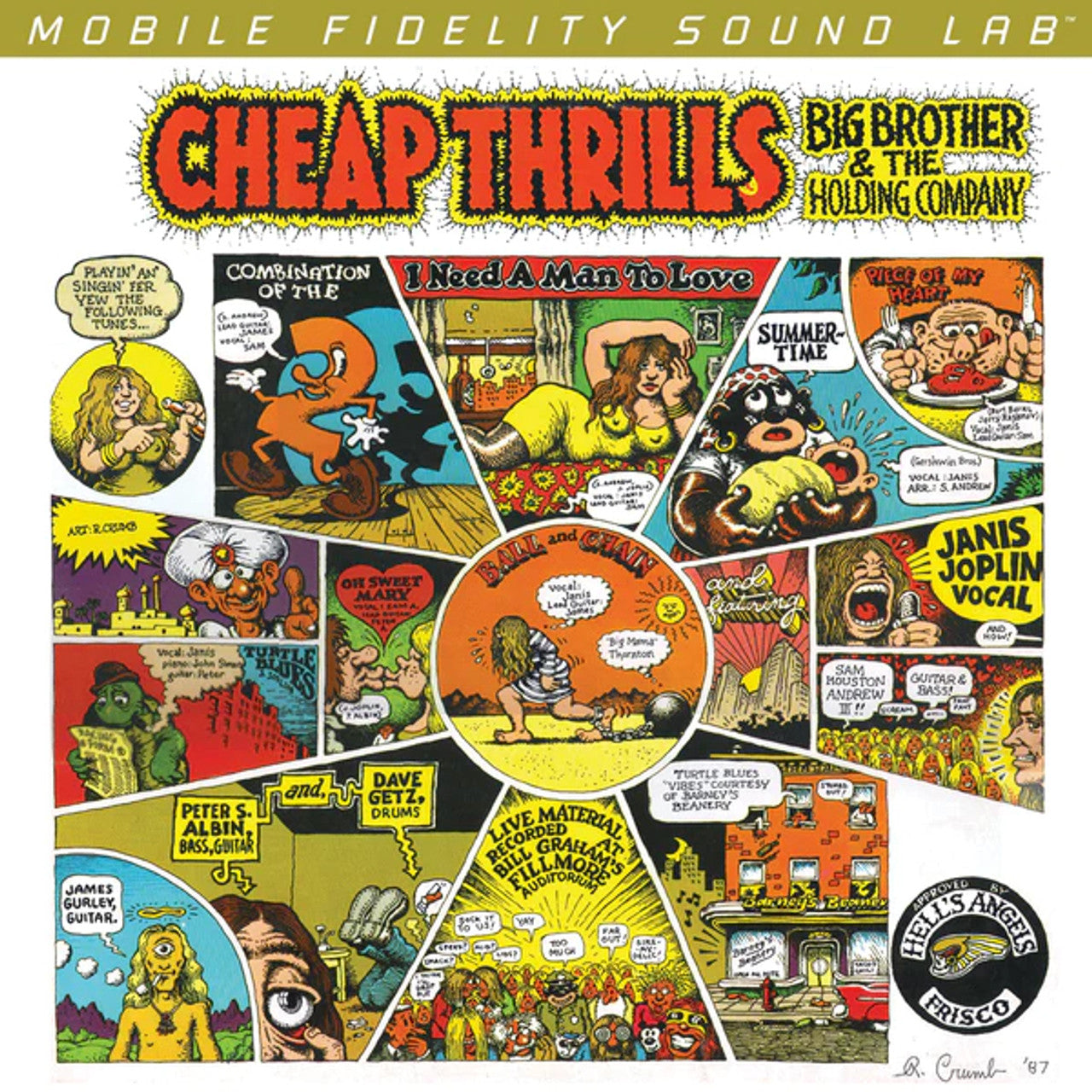 Big Brother And The Holding Company - Cheap Thrills 2LP (Numbered Limited Edition 180g 45rpm 2LP) ( VINYL )