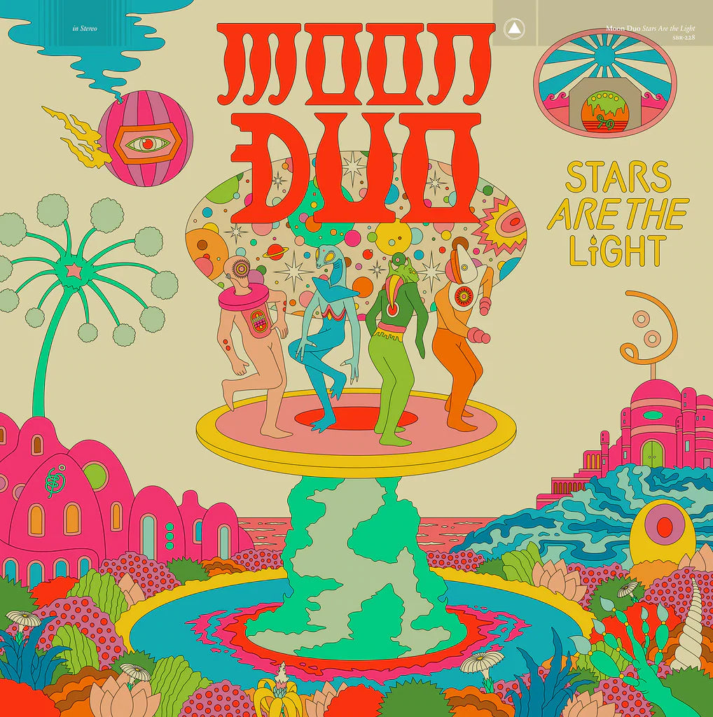 Moon Duo - Stars Are The Light LP (Neon Pink Vinyl) ( VINYL )