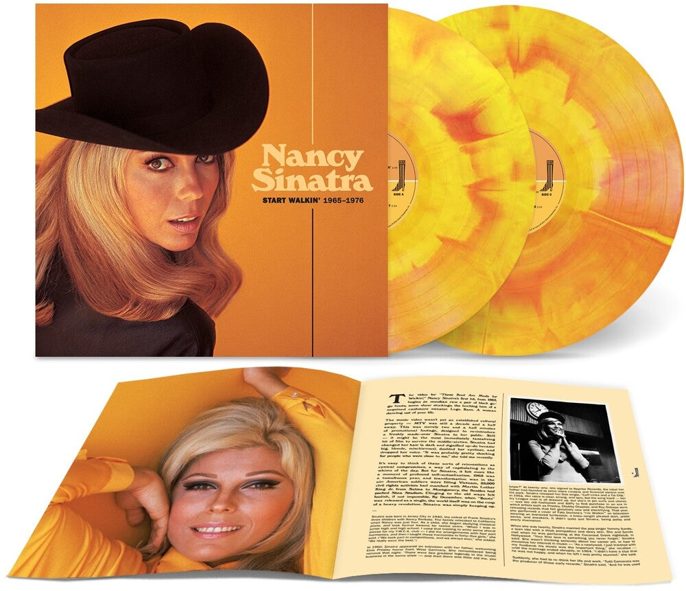 Nancy Sinatra – Start Walkin' 1965 - 1976 2LP (Colored Vinyl, Booklet, Gatefold) ( VINYL )