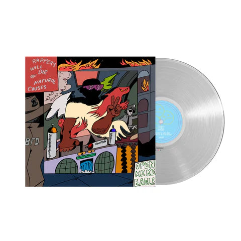 Open Mike Eagle - Rappers Will Die Of Natural Causes LP (10th Anniversary, Colored Vinyl, Silver) ( VINYL )