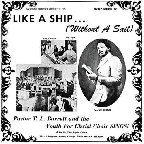 Pastor T.L. Barrett - Like A Ship (without A Sail) LP ( VINYL )