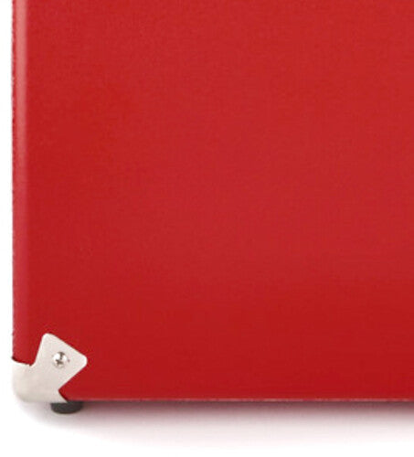 GPO Retro SWB18RED 12" Vinyl Record Case 35 Count Capacity with Removable Lid - Red ( VINYL )