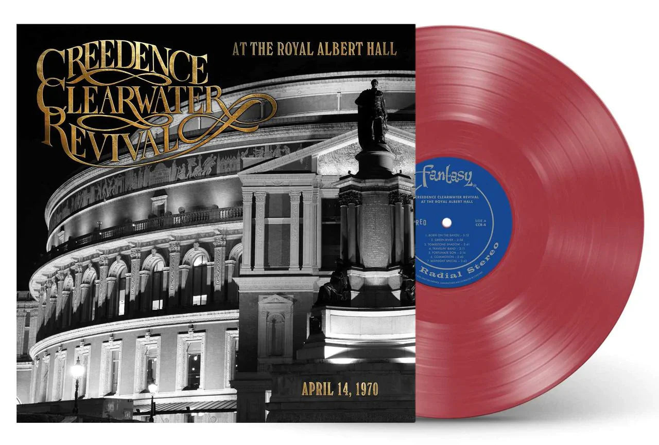 Creedence Clearwater Revival – At The Royal Albert Hall: April 14, 1970 LP (180g, Red Vinyl) ( VINYL )