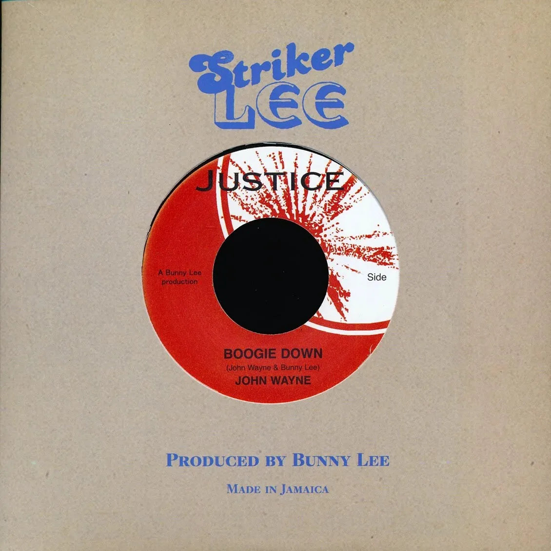 John Wayne - Boogie Down b/w Neville Brown 7" ( VINYL )