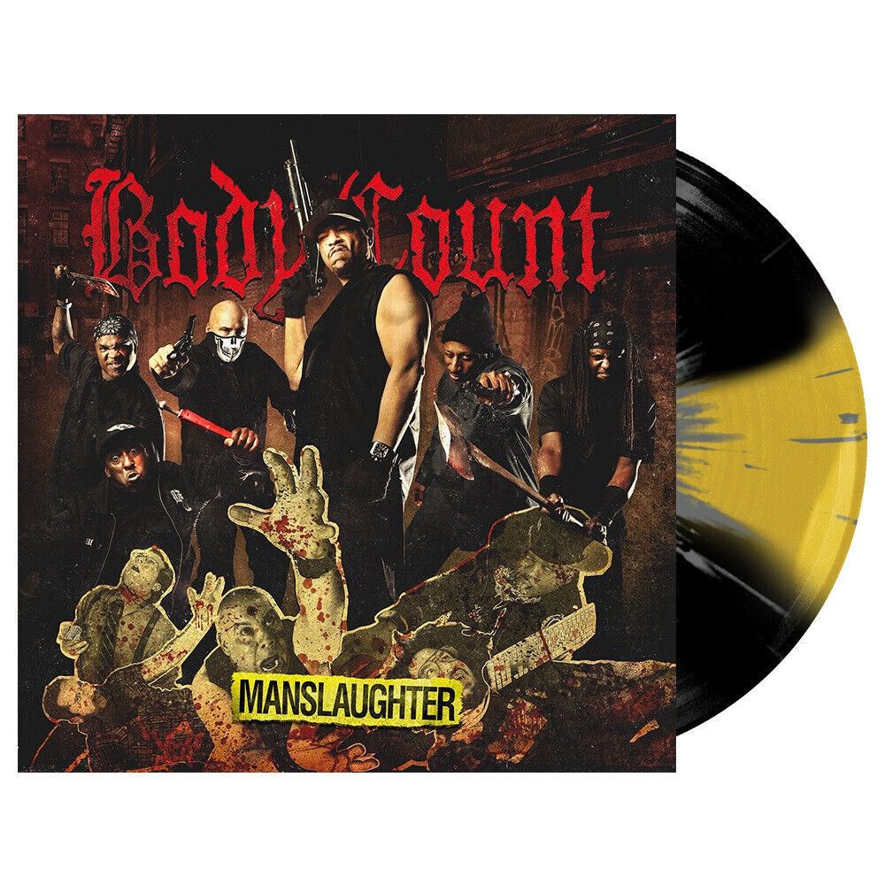 Body Count - Manslaughter LP (Indie Exclusive, Colored Vinyl, Black, Yellow) ( VINYL )