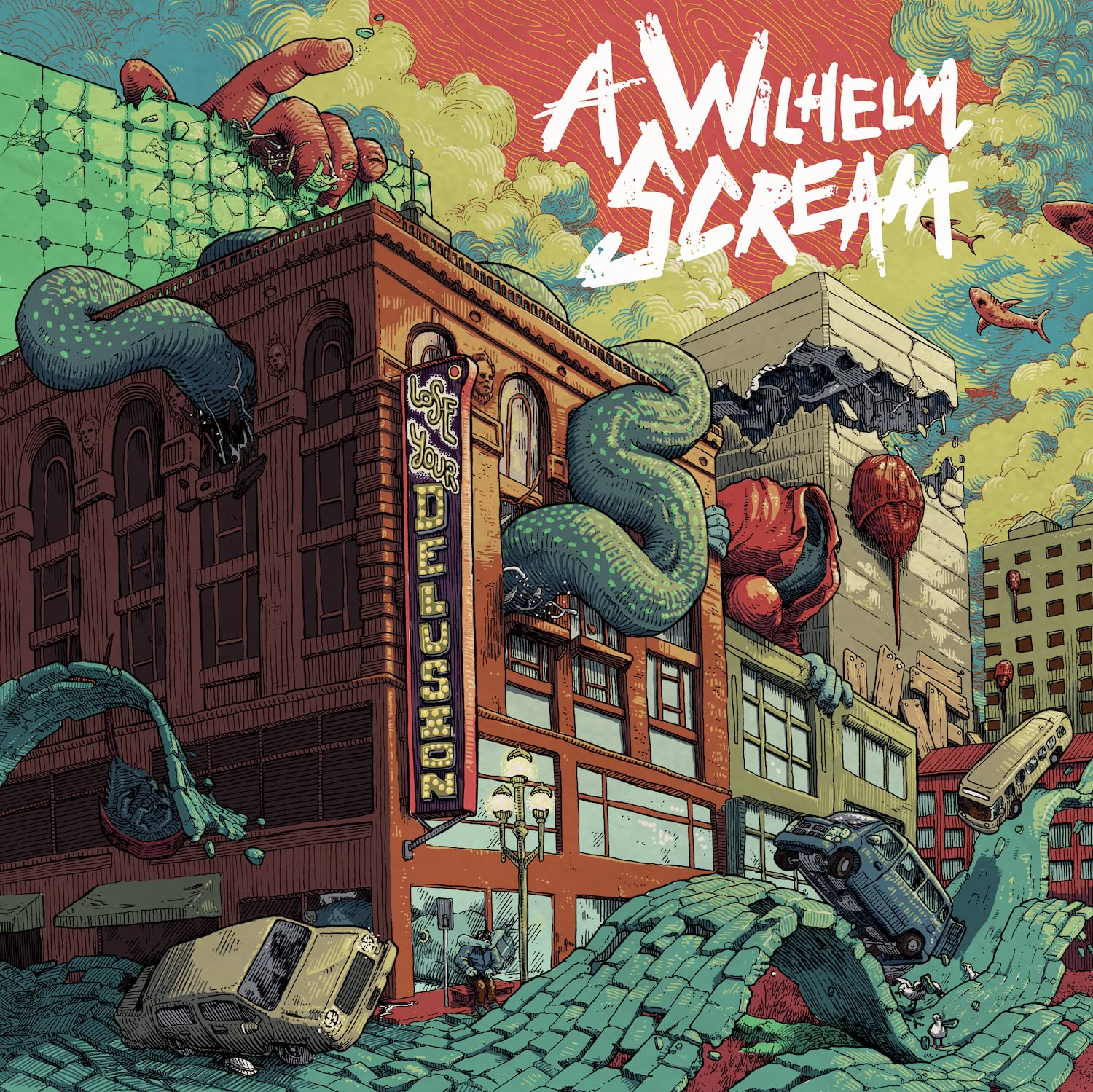 A Wilhelm Scream – Lose Your Delusion LP (Red & Black Vinyl, Gatefold) ( VINYL )