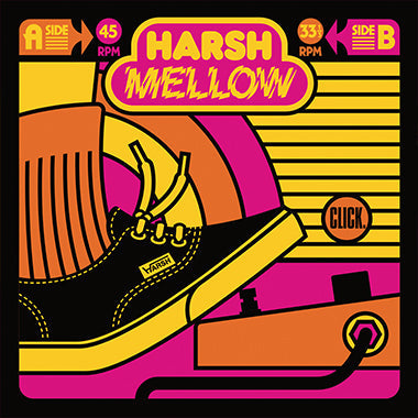 Harshmellow - Wrong From Right 7" (Orange Vinyl, Numbered, Limited to 1000, Kiss-cut Sticker Sheet) ( VINYL )