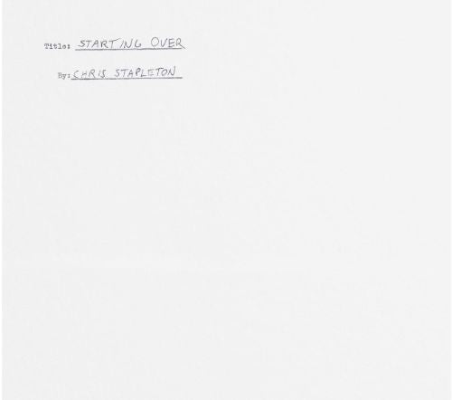 Chris Stapleton - Starting Over 2LP (Gatefold, 180g) ( VINYL )