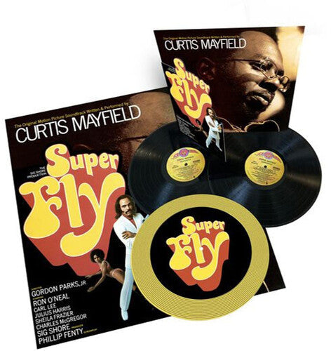 Curtis Mayfield – Super Fly: Original Motion Picture Soundtrack 2LP (50th Anniversary, Bonus Tracks, Poster, Slipmat) ( VINYL )