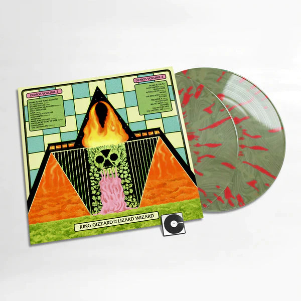 King Gizzard and the Lizard Wizard - Demos Vol. 3 + Vol. 4 2LP (Dead Pond Scum) (180g, Colored Vinyl, Green/Red) ( VINYL )