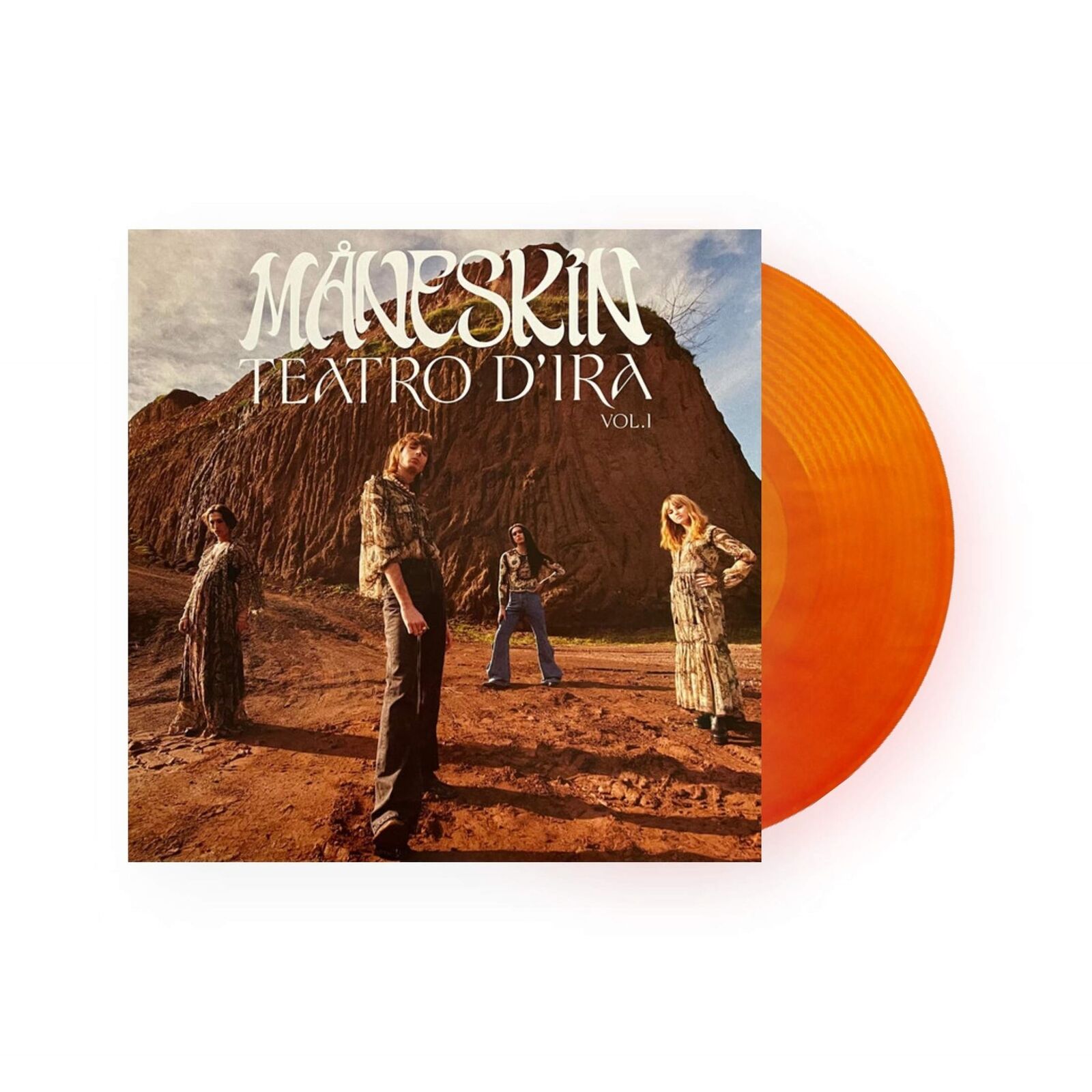 Maneskin - Teatro D'Ira: Vol. I LP (Orange Vinyl, Italy Pressing) ( VINYL )
