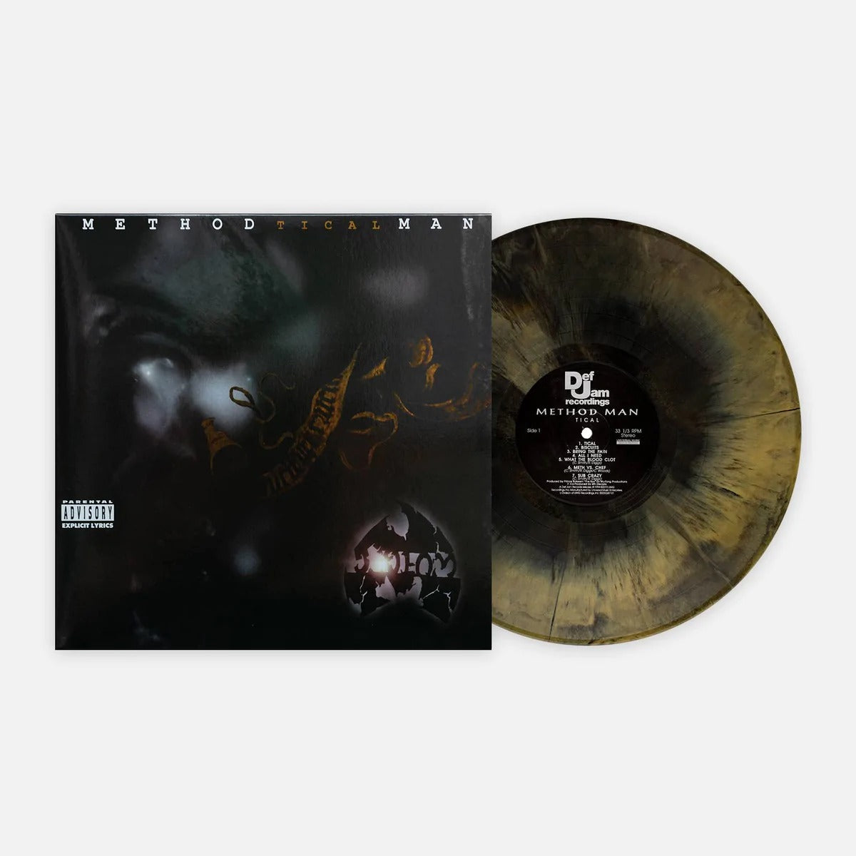 Method Man - Tical LP (Vinyl Me Please Edition, Gold & Black Galaxy Vinyl, Mirror Board Jacket) ( VINYL )