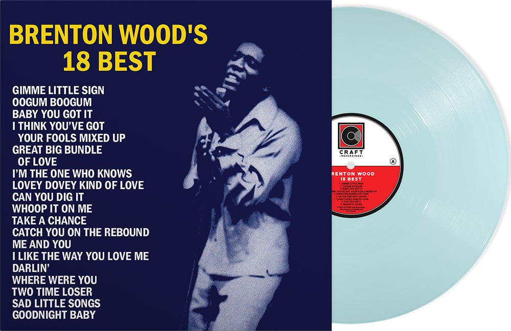 Brenton Wood - 18 Best LP (Baby Blue Colored Vinyl) ( VINYL )