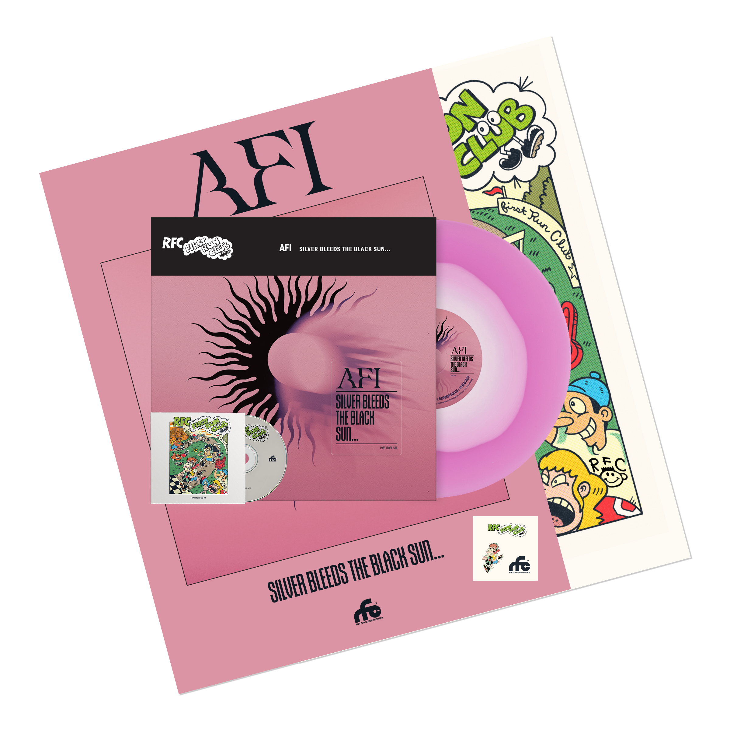 AFI - Silver Bleeds the Black Sun LP (Indie Exclusive, White & Violet Colored Vinyl) ( VINYL )