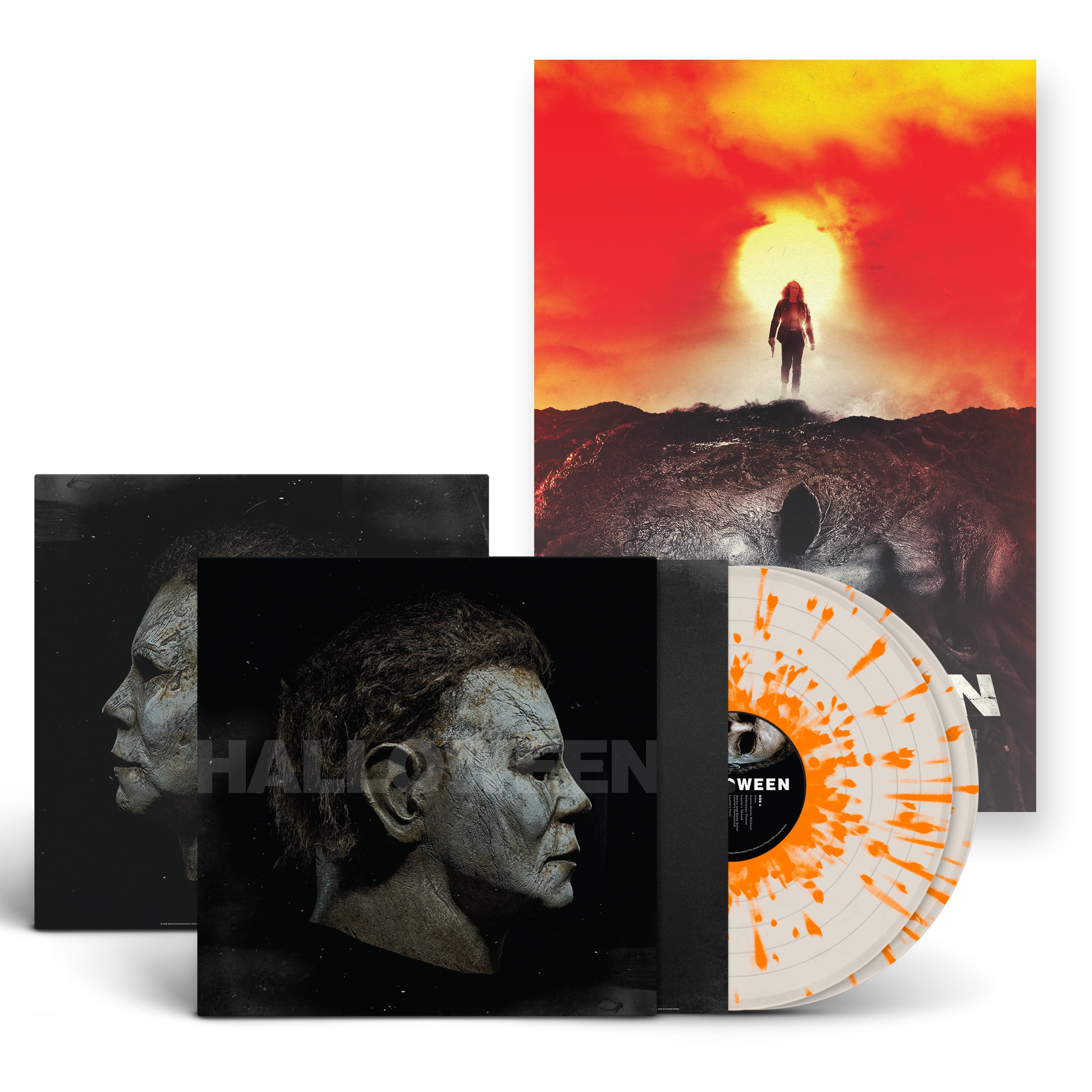 John Carpenter - Halloween 2LP (Original Soundtrack) (Expanded Art Edition, Orange & White Colored Vinyl) ( VINYL )
