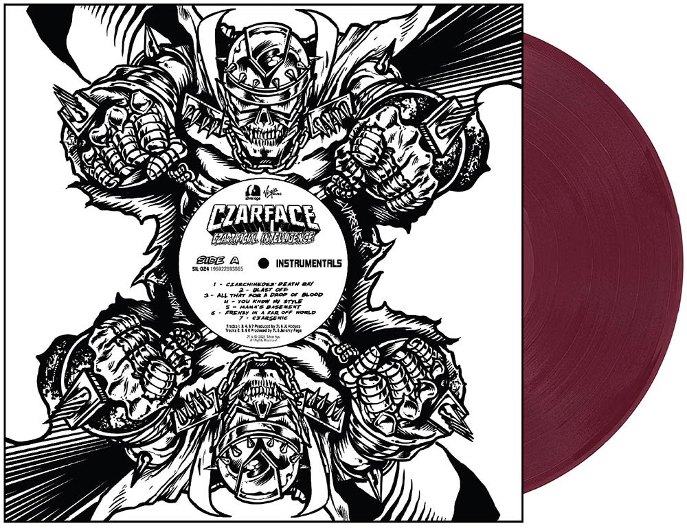 Czarface - Czartificial Intelligence Instrumentals LP (Crimson Colored Vinyl) ( VINYL )