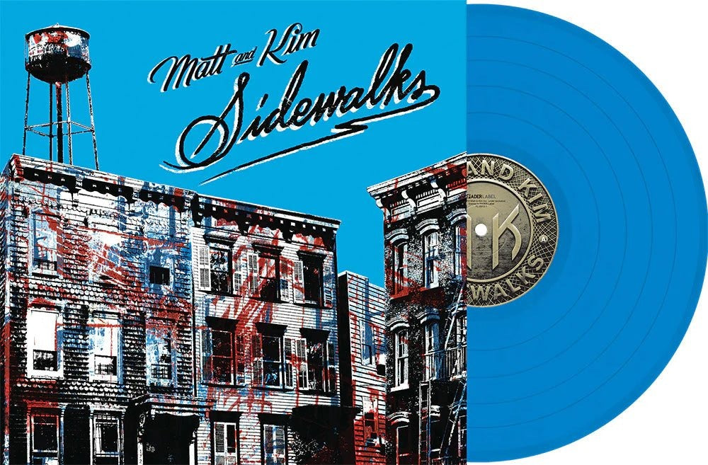 Matt & Kim - Sidewalks LP (Blue Vinyl) ( VINYL )