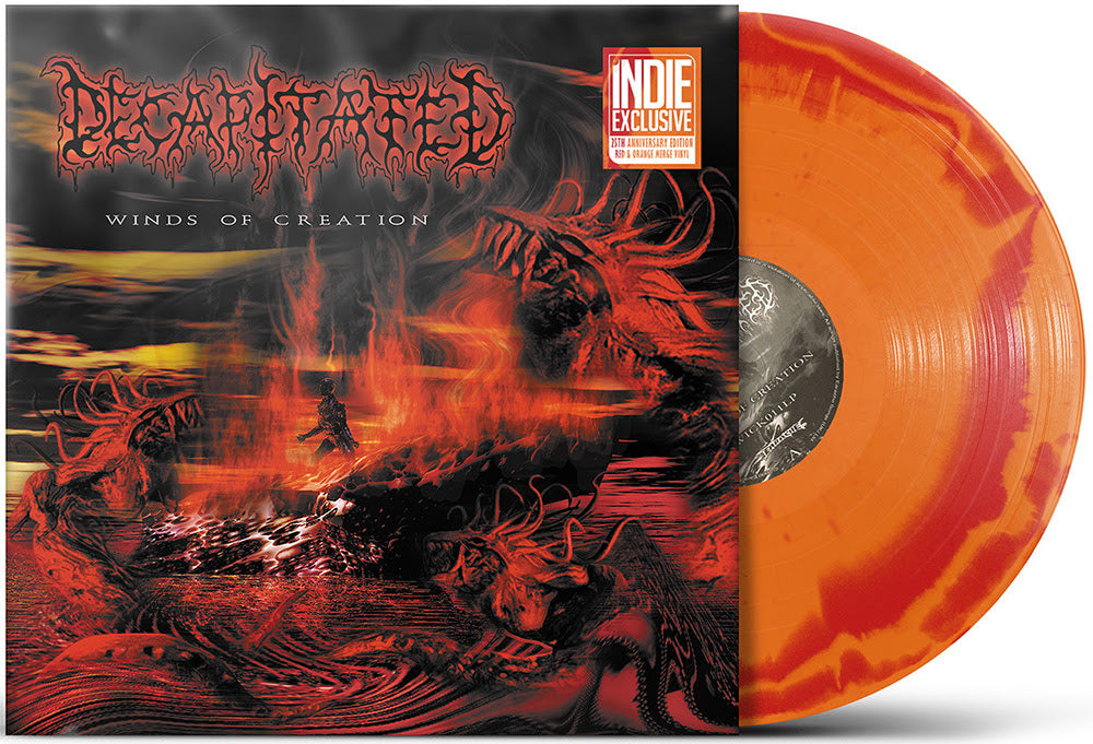 Decapitated - Winds Of Creation LP (RSD Exclusive, Indie Exclusive, Red & Orange Colored Vinyl, Anniversary Edition) ( VINYL )