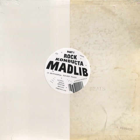 Madlib - Rock Konducta Pt. 1 LP (Clear Vinyl) ( VINYL )