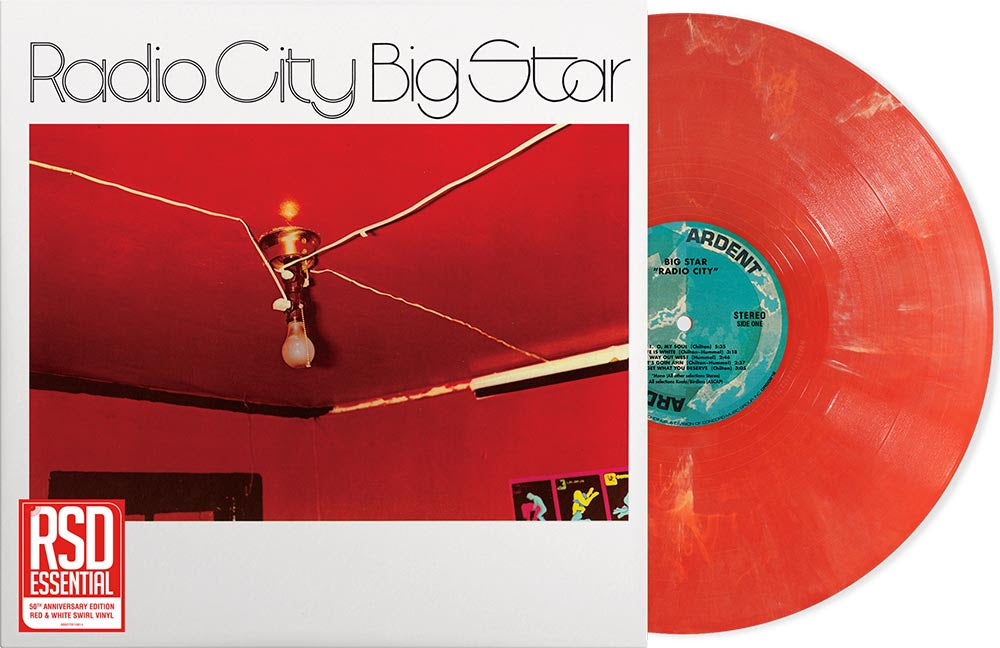 Big Star - Radio City LP (Red & White Swirl Colored Vinyl) ( VINYL )