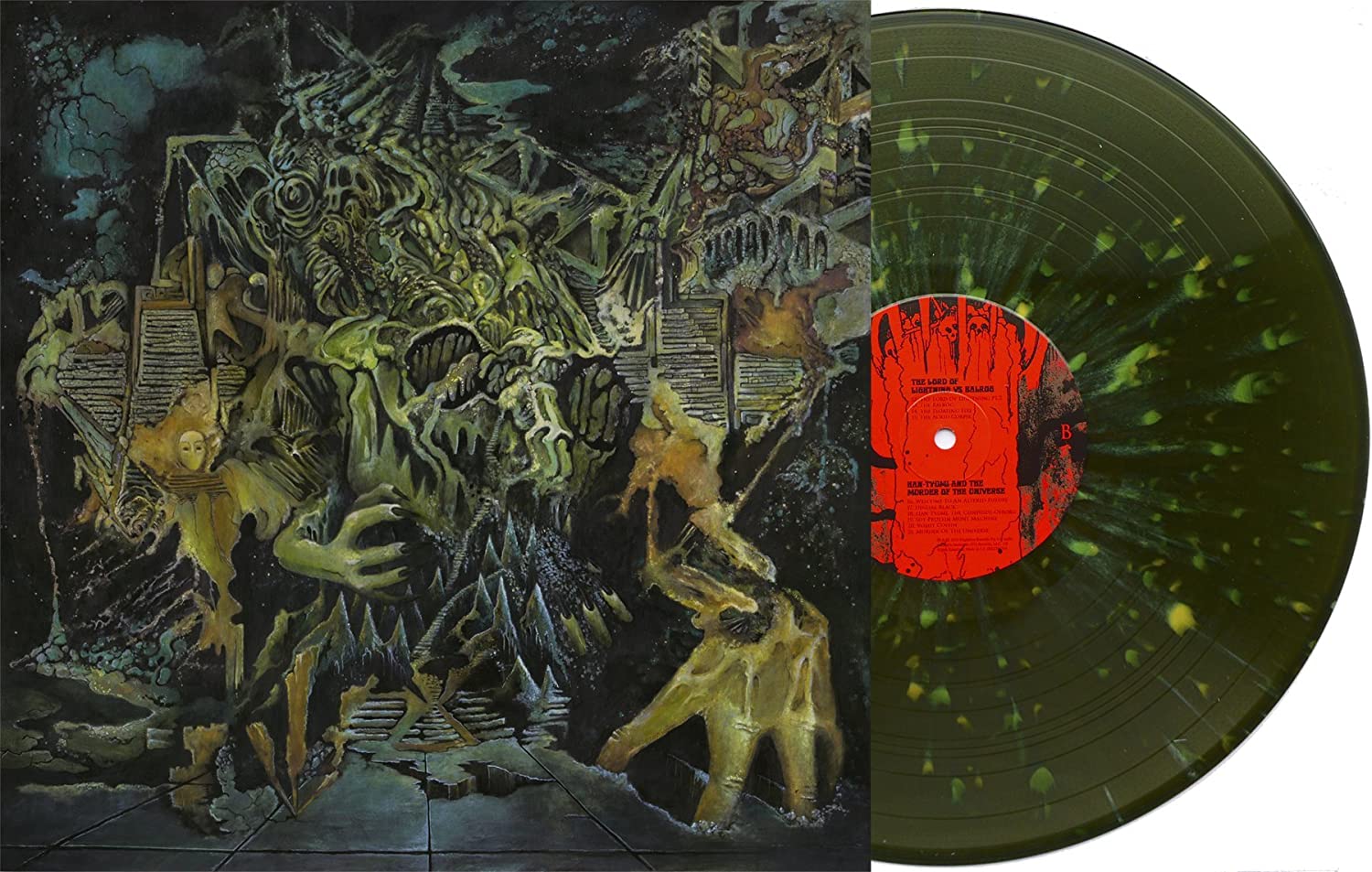 King Gizzard & The Lizard Wizard - Murder Of The Universe LP (Yellow & Green Splatter Vinyl) ( VINYL )